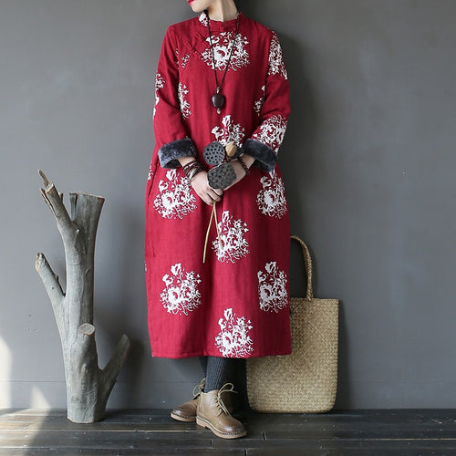 Chinese Style Cheongsam Dress